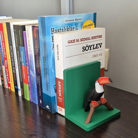 Tukan Kuşu Kitap Tutucu