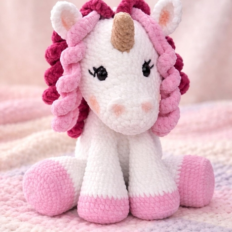 örgü unicorn