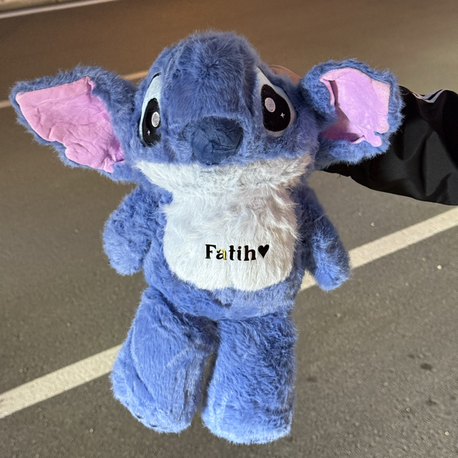 Koşan isimli stitch peluş 