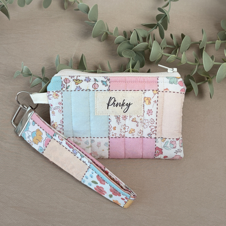Patchwork Mini Cüzdan anahtarlık
