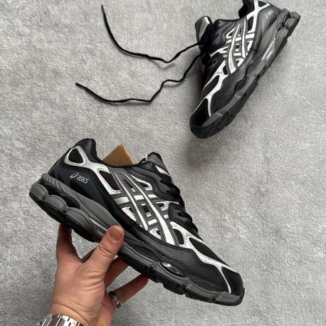  Asics Gel Nyc Siyah Gri Spor Ayakkabi