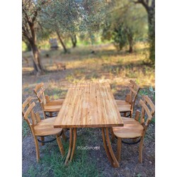 6 Kişilik Mistik Yemek Masası Takımı