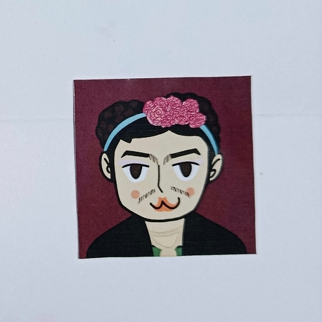 (düşük kalite)Frida Kahlo sticker