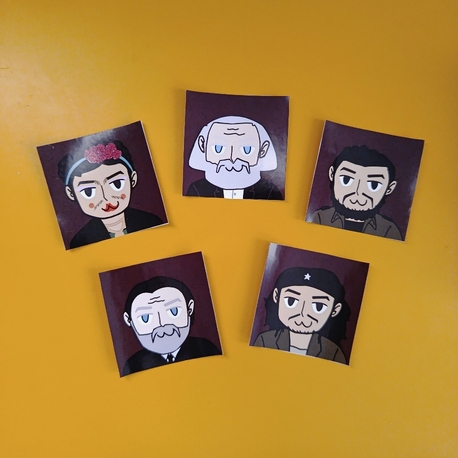 Komunist ünlüler sticker paketi