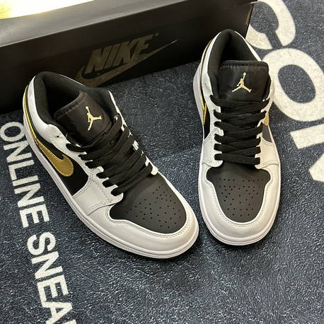 Nike Air Jordan 1 Low SE “Black Gold”