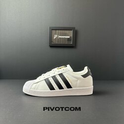 Adidas Superstar Black On White