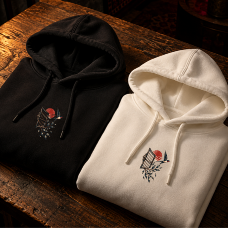 Özgürlüğün Kanatları | Baskılı Hoodie – 29 Ekim Özel Koleksiyon
