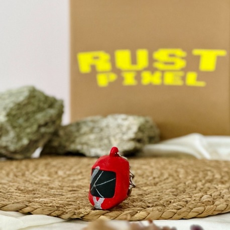 Rust Hazmat Anahtarlık