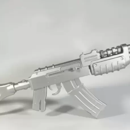 Rust AK-47 – Silver