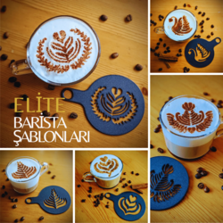 Barista Stencil - 5'li Elite Paket