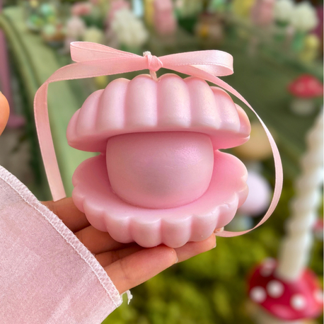 Pembe İstiridye Mum