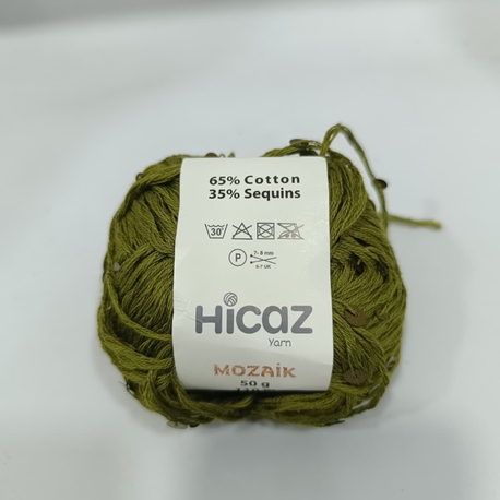 Hicaz İri Pullu El Örgü İpi 50gr 

