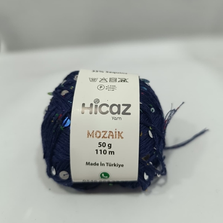 Hicaz İri Pullu El Örgü İpi 50gr 
