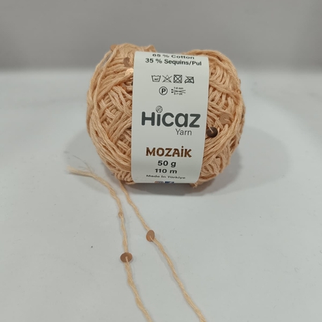 Hicaz İri Pullu El Örgü İpi 50gr 
