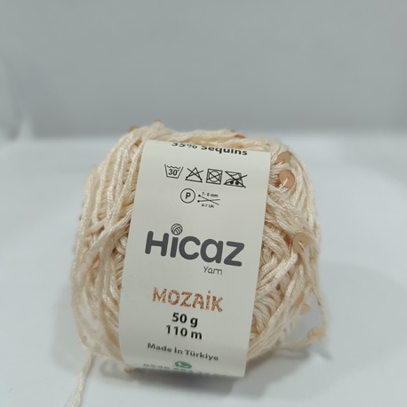 Hicaz İri Pullu El Örgü İpi 50gr 