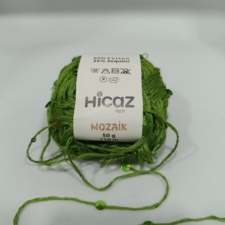 Hicaz İri Pullu El Örgü İpi 50gr 
