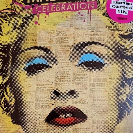Madonna celebration Plak 