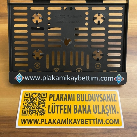 Motosiklet için; 1 adet öngörü ilanı +1 adet plakalık + 1 adet sticker + kargo dahil