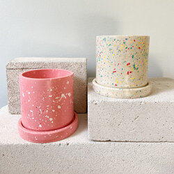 Terrazzo Saksı X Antolite Atelier