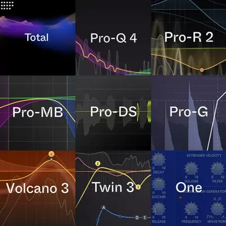 FabFilter - Total Bundle v2025.05.15 VST, VST3, AAX, CLAP х64