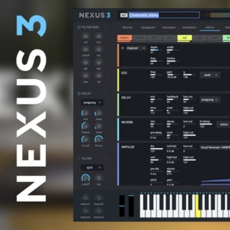 ReFX - Nexus 3 v3.3.9 VSTi, VST3, AU WIN