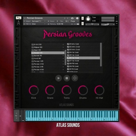 Sonic Market - Persian Grooves (WAV)