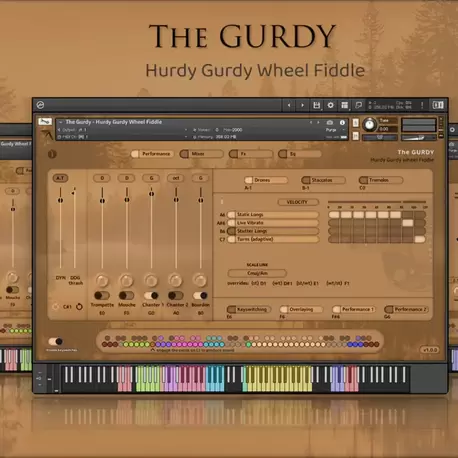 Insanity Samples - The Gurdy Hurdy Gurdy Wheel Fiddle (KONTAKT)