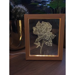 Podd Gift Standart Çerçeve 3 Boyutlu Lamba