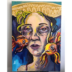 Fishwoman. Not Mermaid.