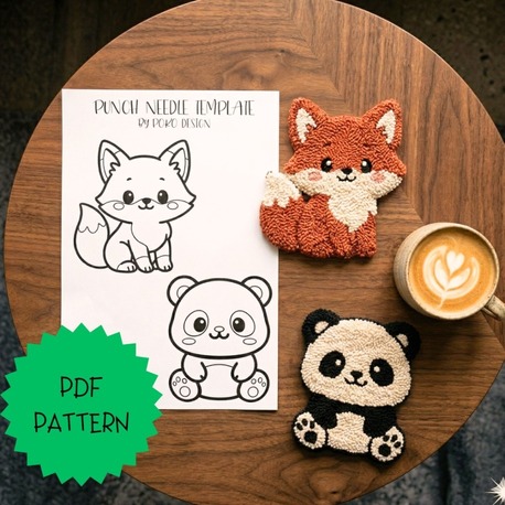 Tilki Panda Şablonu