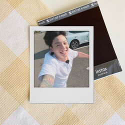 bts square polaroid