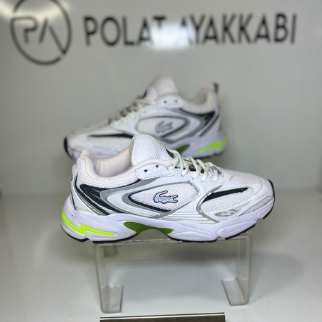 LACOSTE BEYAZ GÜNLÜK FİLELİ 