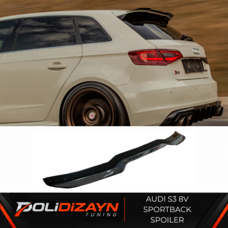 Audi S3 8V Sportback Spoiler (2013-2019)