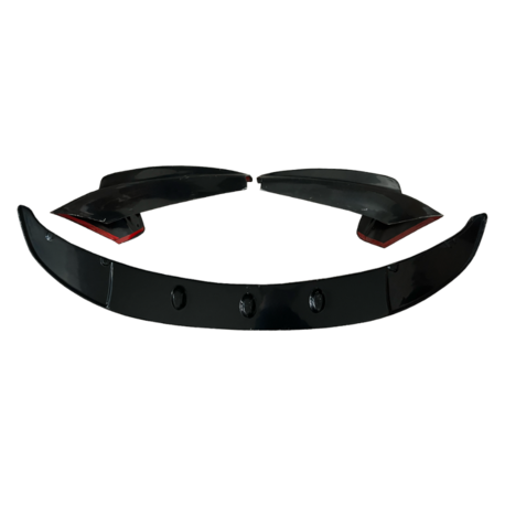 BMW F10/F11 M Paket Flaplı Ön Lip 3 Parça (2011-2016)