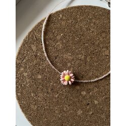 pinterest çiçek kolye