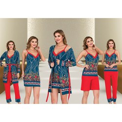 Bayan Pijama Takımı 5'li SET (Özel Kutusunda) 44633