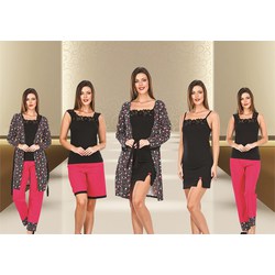 Bayan Pijama Takımı 5'li SET (Özel Kutusunda) 44414