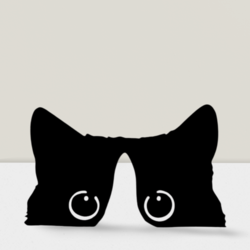 Cat Face Sticker