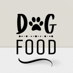 Dog Food Sticker