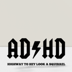 AD&HD Sticker