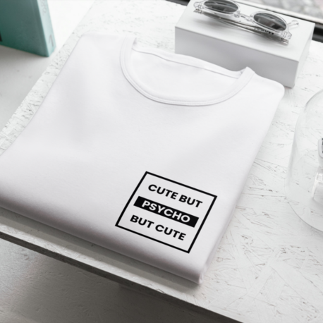 Cute But Psycho Sticker I/O
