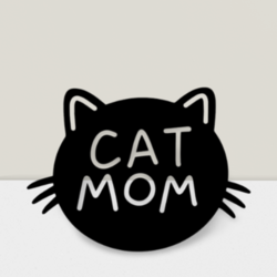 Cat Mom Sticker