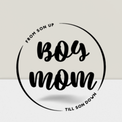 Boy Mom Sticker