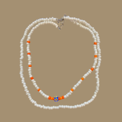 ORANGE FORTUNE KOLYE