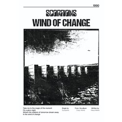 Scorpions - Wind Of Change Poster