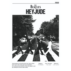 The Beatles - Hey Jude Poster