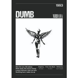 Nirvana - Dumb Poster