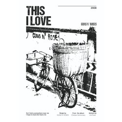 Guns N' Roses - This I Love Poster
