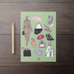 Females Sticker Seti 2 A6