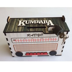 Radyo Kumbara Nostaljik Yeşil